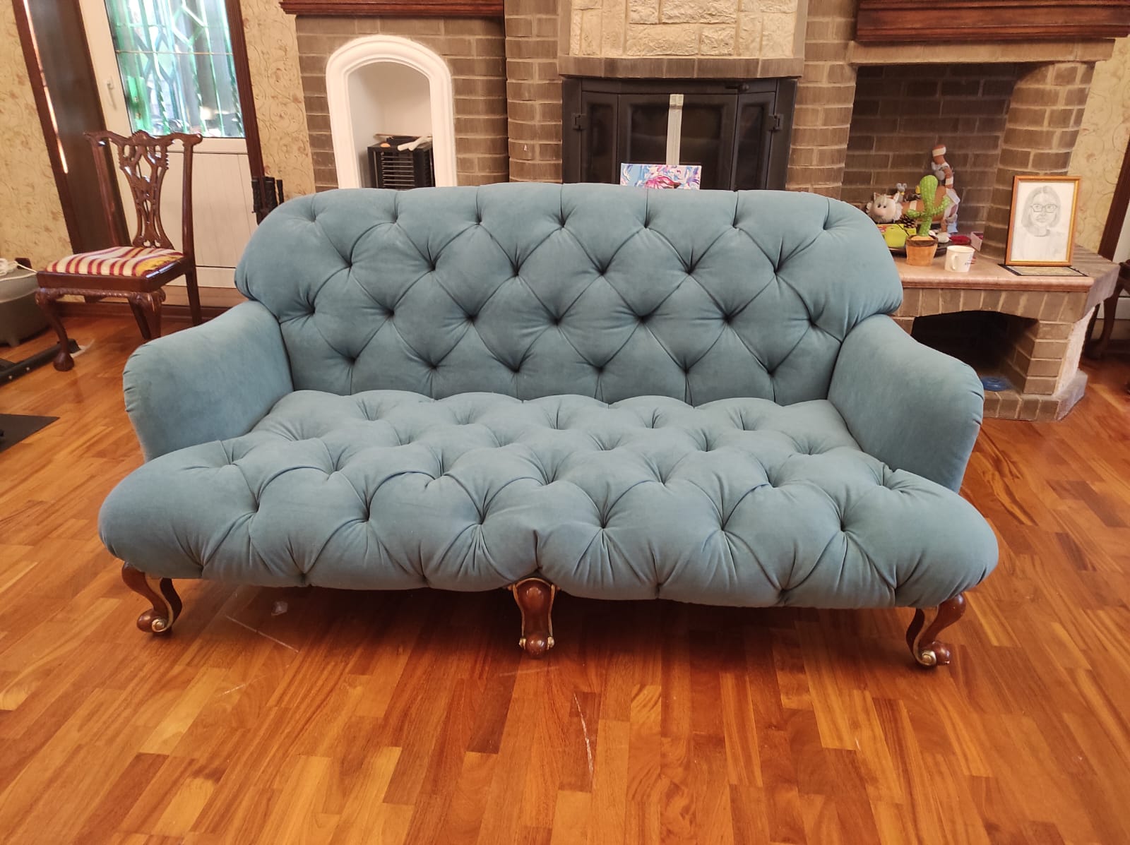 Перетяжка дивана. Кораблино